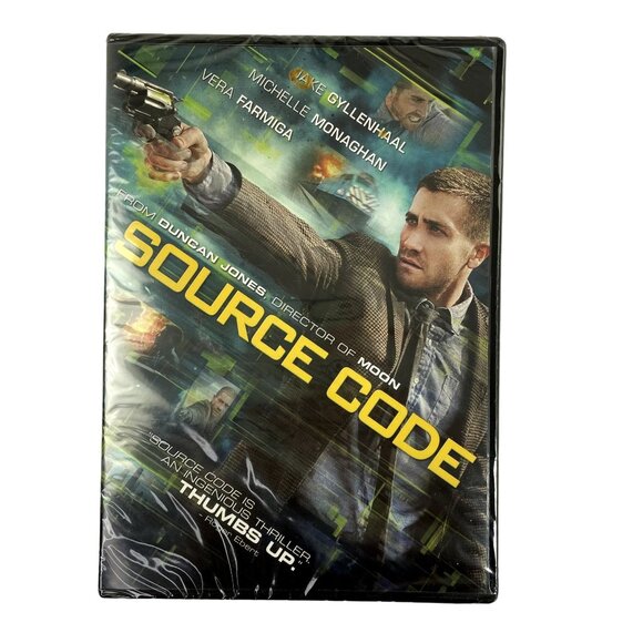 Source Code Action Mystery DVD 2011 PG13 u Jake Gyllenhaal Michelle Monaghan Ver - Picture 1 of 2